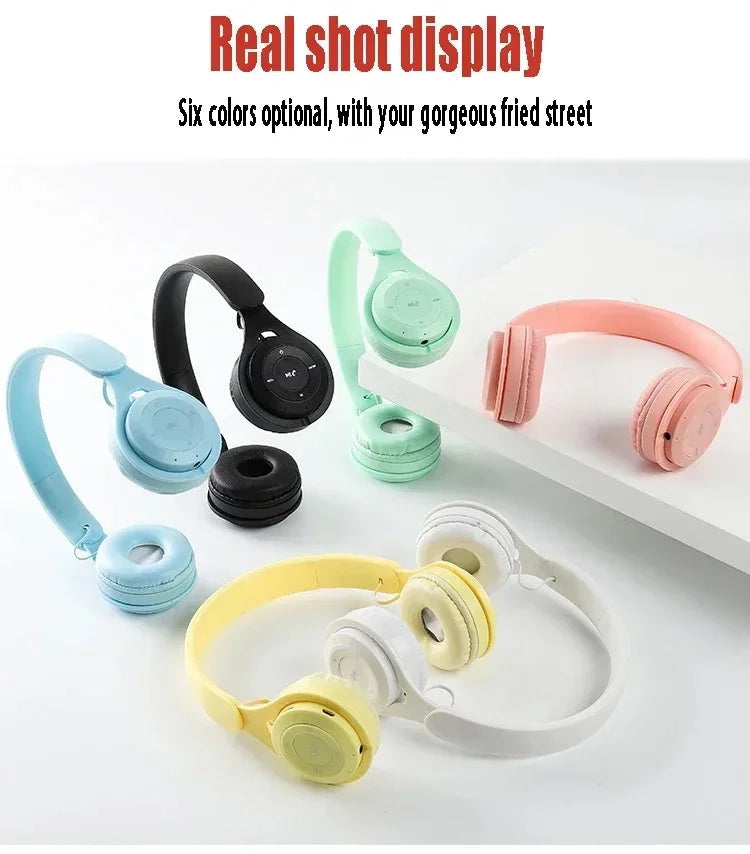 Fones de Ouvido Bluetooth Sem Fio Y08 Macaron