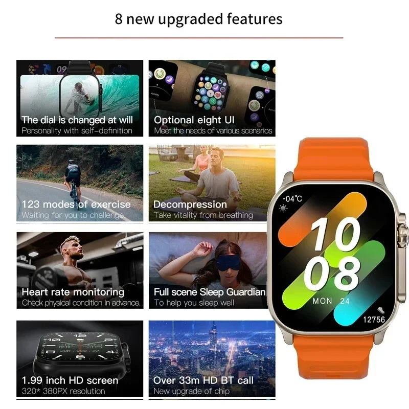 Smartwatch IWO Ultra 8