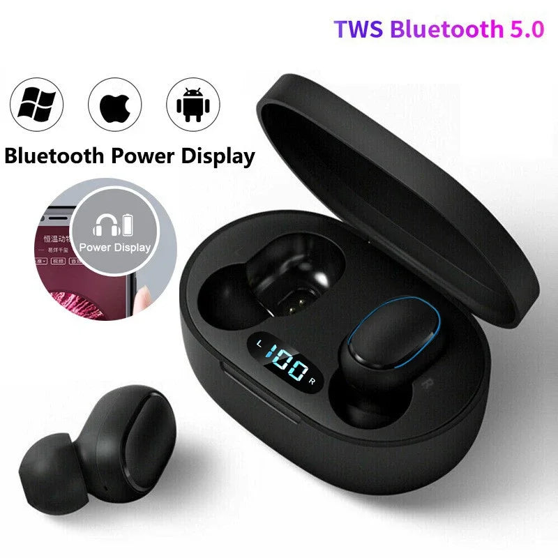 Fone de Ouvido Bluetooth Sem Fio E7S Original