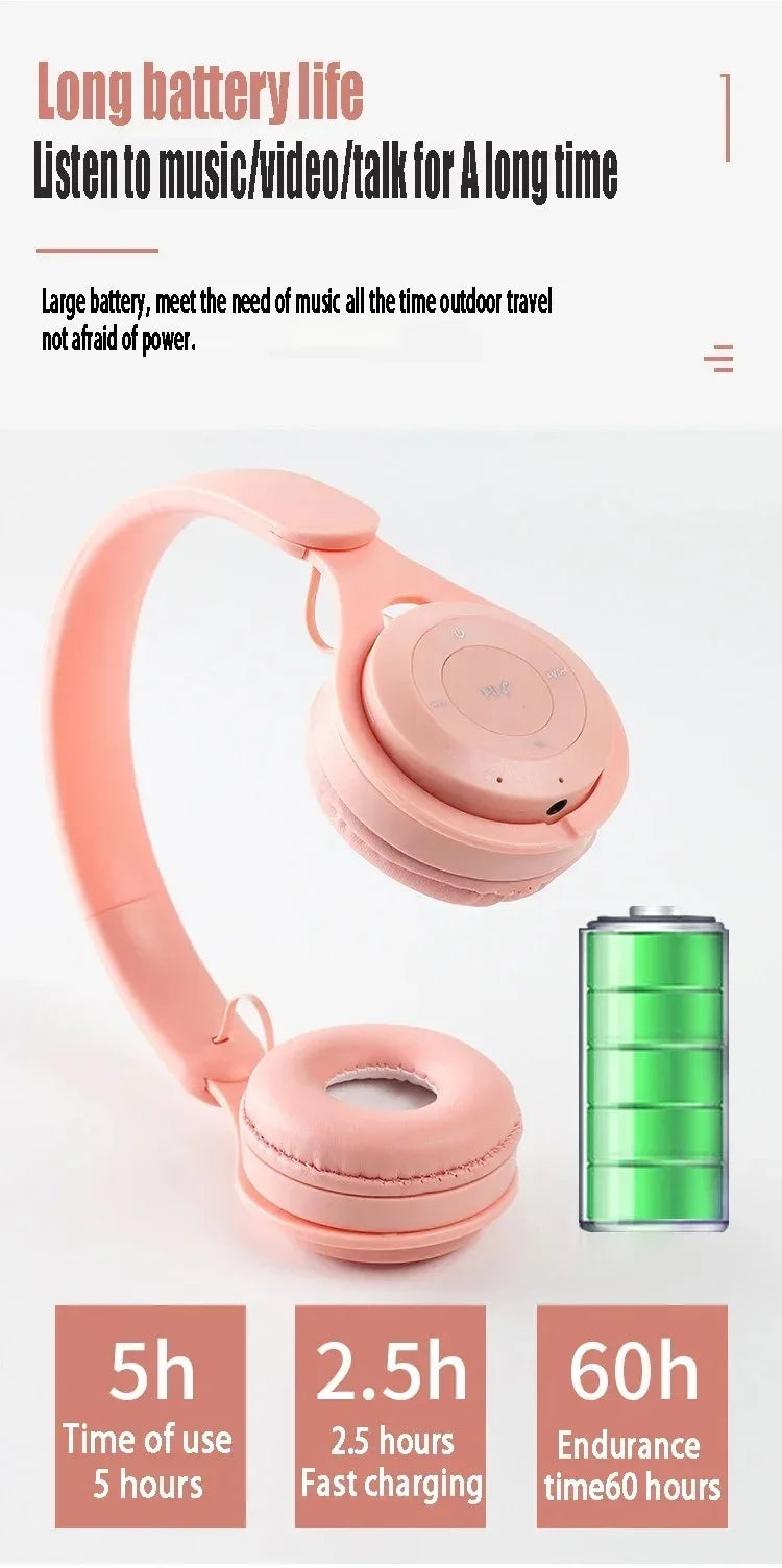 Fones de Ouvido Bluetooth Sem Fio Y08 Macaron